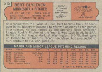 Bert Blyleven back