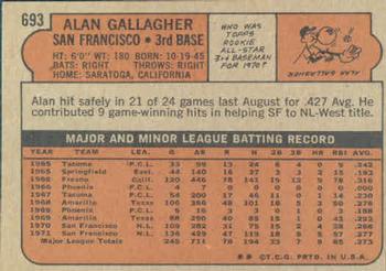Alan Gallagher back
