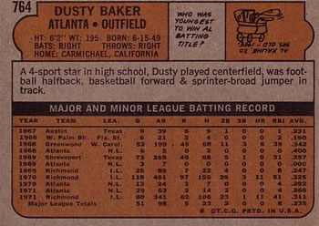 Dusty Baker back
