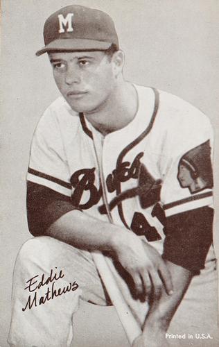 Eddie Mathews #NNO