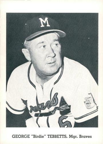 George "Birdie" Tebbetts #NNO