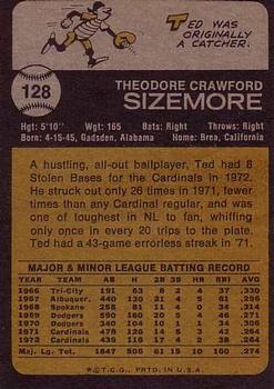 Ted Sizemore back