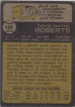 Dave Roberts back