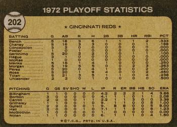 Topps 202 N.L. Playoffs: Foster's Run Decides It back