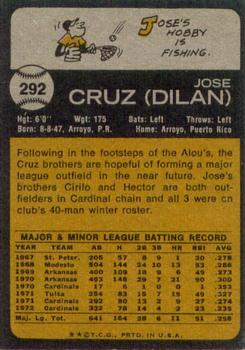 Jose Cruz back