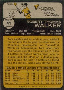 Tom Walker back