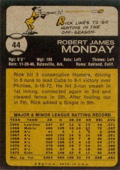 Rick Monday back