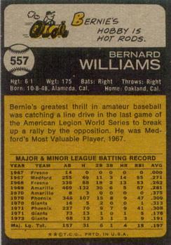 Bernie Williams back