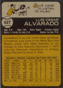 Luis Alvarado back