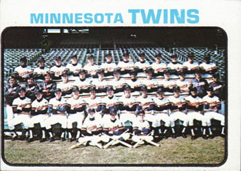 Topps 654 Minnesota Twins #1973