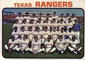 Topps 7 Texas Rangers #1973