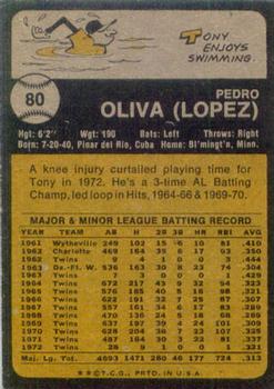 Tony Oliva back
