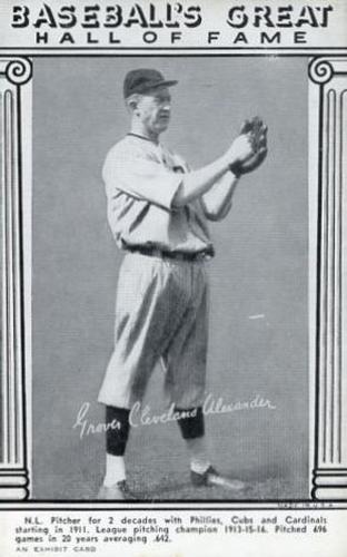 Grover Cleveland Alexander #NNO
