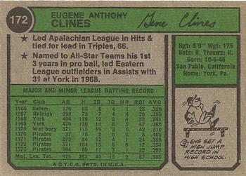 Gene Clines back