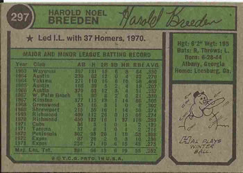Hal Breeden back