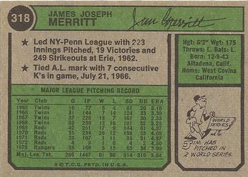Jim Merritt back
