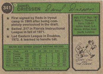 Dan Driessen back