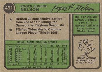 Roger Nelson back