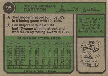 Steve Carlton back