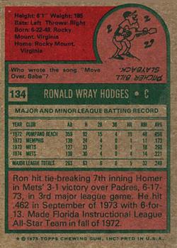 Ron Hodges back