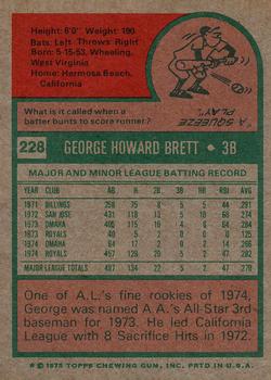 George Brett back