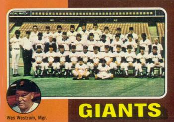 Topps 216 San Francisco Giants / Wes Westrum #1975