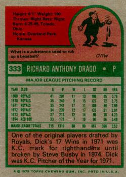 Dick Drago back