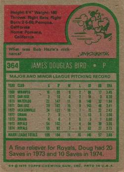 Doug Bird back