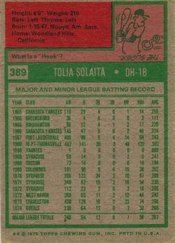 Tony Solaita back