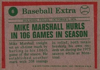 Mike Marshall back