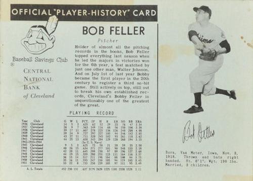 Bob Feller #NNO