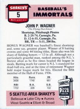 Honus Wagner back