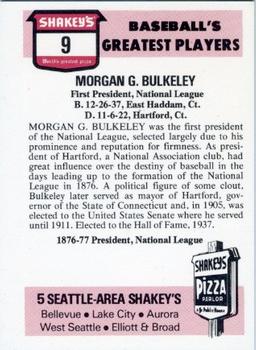 Morgan Bulkeley back