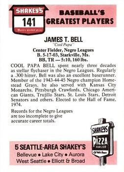 Cool Papa Bell back