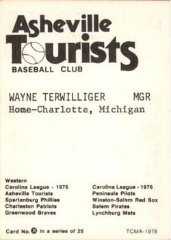 Wayne Terwilliger back