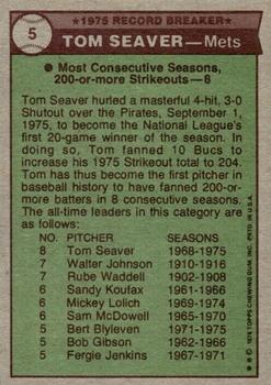 Tom Seaver back