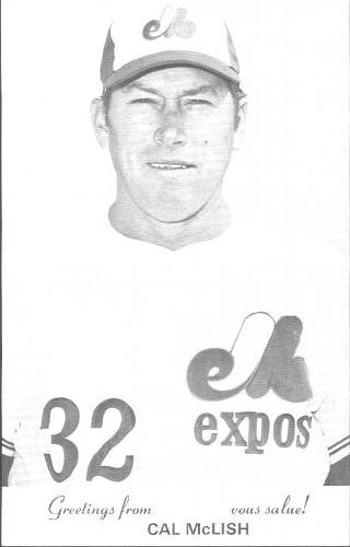 Cal McLish #NNO