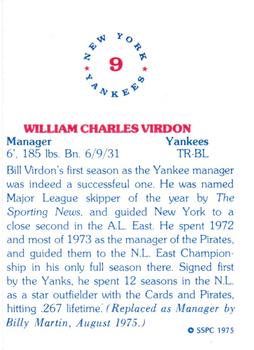 Bill Virdon back