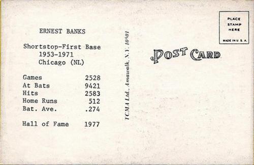 Ernie Banks back