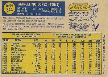 Marcelino Lopez back