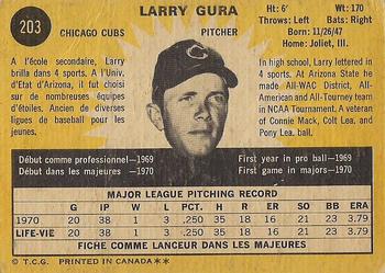 Larry Gura back