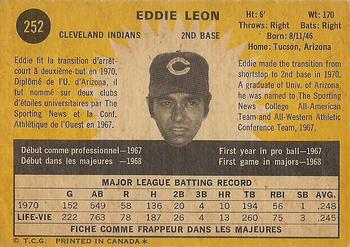 Eddie Leon back