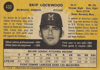 Skip Lockwood back