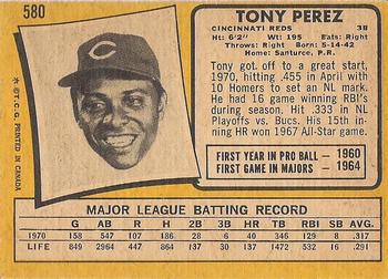 Tony Perez back