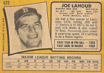Joe Lahoud back