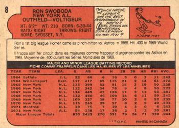 Ron Swoboda back