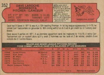 Dave LaRoche back