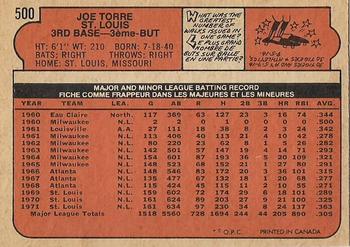 Joe Torre back