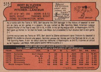 Bert Blyleven back