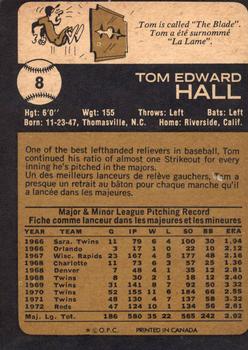 Tom Hall back